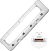 Dreame L20 Ultra /X20 Pro /L10 /L10s Ultra Robot süpürge Ana Fırça Kapağı Beyaz - 2