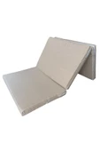 Vip Home Concept Market Ürünleri Katlanır Yer Yatağı (8 CM KALIN)Sünger Yatak 80x180x8 CM-KREM - 1