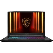 MSI KATANA 17 HX B14WFK-217TR Intel Core i9 14900HX 32GB 1TB SSD RTX5060 17.3" QHD 240Hz Notebook