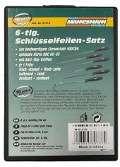 Mannesmann 61010 Profesyonel Saatçi Eğe Set 6 Prç thumbnail 4