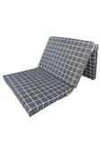 Vip Home Concept Market Ürünleri Katlanır Yer Yatağı (8 CM KALIN)Sünger Yatak 80x180x8 CM-GRİ PANO - 1