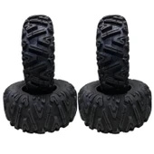 25x8-12 25x10-12 Silvermax BL780 6Kat Ön Arka Takım Atv Lastiği - 1