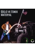 ASTRALED 1 Adet UTV ATV LED Kırbaç Spiral Anten APP KONTROL ve UZAKTAN KUMANDALI 90 cm - 4