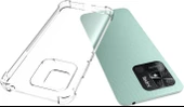 Xiaomi Redmi 10C Uyumlu Darbe Önleyici Sararmaya Dayanıklı Airbag Korumalı Ultra Slim TPU Şeffaf Silikon Kılıf - 3