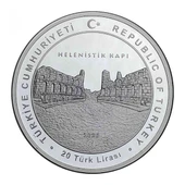 AgaKulche Perge Antik Kentler Serisi NO:14 Gümüş Sikke Coin - 3