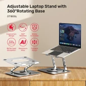 UNITEK 360 DERECE DÖNER METAL NOTEBOOK STANDI 10-16” (OT180SL01) - 3