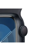 Apple Watch Series 9 GPS 41mm Gece Yarısı Alüminyum Kasa ve Gece Yarısı Spor Kordon Akıllı Saat - S/m - 3