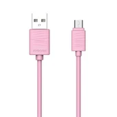 Joyroom JR-S118 Micro USB Hızlı Şarj ve Data Kablosu 1m Pembe thumbnail 1