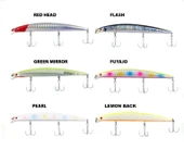 RYUJI SEA MINNOW 145F 19GR LEMON BACK thumbnail 2