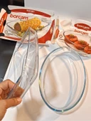 Borcam Orta Boy Orta Boy Fırın Kalıbı 2 li Set Fırın Tepsisi ( 59084+59006) - 10