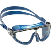 Cressi Skylight Silikon Yetişkin Yüzücü Maskesi  Blue Metal - 1