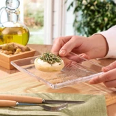 PASABAHCE MADLEN KARE TATLI TABAGI 2 LI - 2