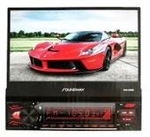Soundway SW-9088 7 Inch Indash Teyp BT/Mirror Link/USB/SD/Kumanda/4*50W/Geri Görüş Kamerası/2 Amfi Çıkışlı - 1