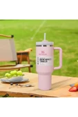 Stanley Quencher Pipetli Termos 1,18 L Açık Pembe - 2