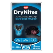 DryNites Emici Gece Külodu Erkek 8-13 Yaş 30-48 kg 9'lu 4 Adet Hasta Bezi - 1