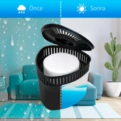 Siyah Şeftali Üçgen Nem Alıcı Aparat Rutubet ve Koku Giderici 500 Gr thumbnail 4