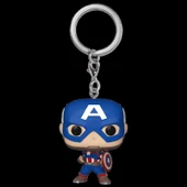Funko Pop Pocket Keychain Marvel Captain America - 2