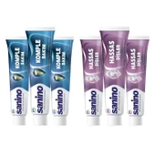 Sanino Diş Macunu 75 ml Hassas Dişler ve Komple Bakım 6 lı Karma Paket thumbnail 1