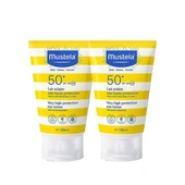 Mustela SPF 50+ Çok Yüksek Koruma Faktörlü Güneş Losyonu 100 ml 2 ADET - 1