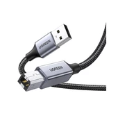 UGREEN 80804 US369 USB-A to USB-B 2.0 Örgülü Yazıcı Kablosu 3metre - 1