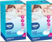 Wee Baby 40'lı Klasik Yapışkanlı Göğüs Pedi 2 ADET - 1