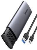 UGREEN 10903 CM400 M.2 Sata NGFF SSD UASP Desteği USB3.1 5GB/s Type-C Gen1 B-Key M+B Key Disk Kutusu - 1