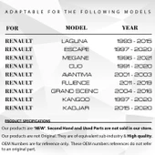 Dacia Duster, Dokker, Opel Movano, Vivaro için Motor Yağ Kapağı - 10