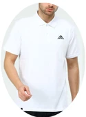 Adidas EF-3985 Erkek Battal Pamuklu Cotton Polo Yaka T-Shirt - 3