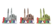 Metal İstanbul Temalı Yöresel Magnet 2alk80 - 1