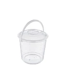 Smartware TRN-143 Şeffaf Kapaklı Kova 15 LT - 1