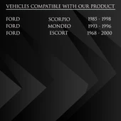 Ford, Escort Mondeo Scorpio Transit için Tekli Cam Açma Düğmesi̇ - 7