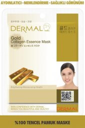 DERMAL Beyazlatıcı ve Nemlendirici Altin Özlü Kolajen Maske 23 GR - 1