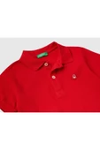 Erkek Çocuk Kırmızı Logolu Polo T-shirt - 2