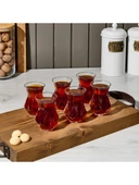 Girist Home Diamond Lüks 6 Lı Çay Bardağı - 1
