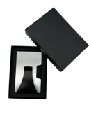 Valkyrie Akıllı Mekanizmalı Metal Minimalist Kartlık RFID Korumalı Şık Dayanıklı 15-25 Kart Kapasiteli Cüzdan Kartlık Gri - 6