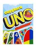 Uno Capybara Oyun Kartı Resimli Uno Oyun - 1