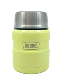 SK-3002 470ml Stainless King Kaşıklı Yemek Termosu - Açık Sarı - 1