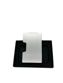 Valkyrie Akıllı Mekanizmalı Metal Minimalist Kartlık RFID Korumalı Şık Dayanıklı 15-25 Kart Kapasiteli Cüzdan Kartlık Gri - 7