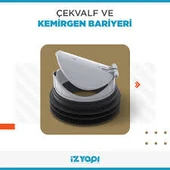 Çekvalf ve Kemirgen Bariyeri Kada 100/110 mm - 1