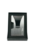 Valkyrie Akıllı Mekanizmalı Metal Minimalist Kartlık RFID Korumalı Şık Dayanıklı 15-25 Kart Kapasiteli Cüzdan Kartlık Gri - 2