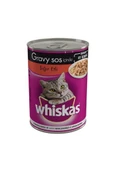 Whiskas Sığır Etli  Yetişkin Kedi Konservesi 400 Gr - 1