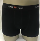 Erkek Dijital Baskılı Cotton Pamuk İkili Boxer - 4