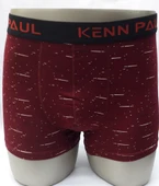 Erkek Dijital Baskılı Cotton Pamuk İkili Boxer kp205 - 1