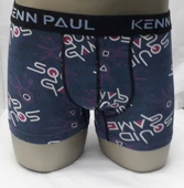 Erkek Dijital Baskılı Cotton Pamuk İkili Boxer - 3