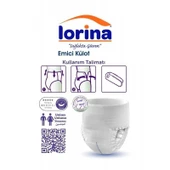 LORİNA EMİCİ KÜLOT BÜYÜK BOY LARGE 30 ADET - 2