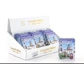 Taşlı İstanbul Tasarımı El Aynası İnce Alk2914 - 1