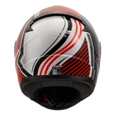 LS2 Rapid 2 Extra Beya- Kırmızı Full Face Motor Kaskı XXL Beden - 6