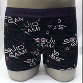Erkek Dijital Baskılı Cotton Pamuk İkili Boxer KP203 - 4