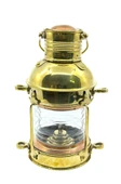 Nostaljik Görünümlü Pirinç Gaz Yağı Lambası - 3