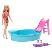 Barbie ve Eğlenceli Havuzu GHL91 - 2